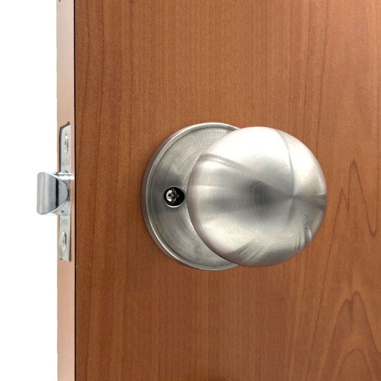 onestock® Ball Lockset | MFS Supply - Passage 3/4 View on Door